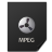 Files - MPEG Icon